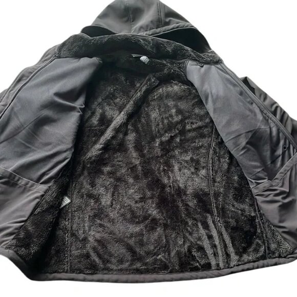 NEW Kirkalnd Signature Men's Fleece Lined Softshell Jacket with Hood - Picture 2 of 7
